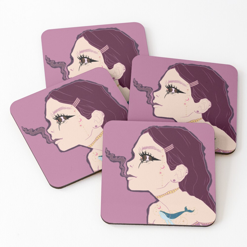 Item preview, Coasters (Set of 4) designed and sold by RabidDevilRay.