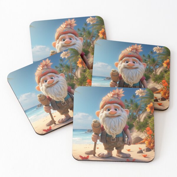 Item preview, Holiday gnomes: Summer is here! designed and sold by Bettina  Kienitz.