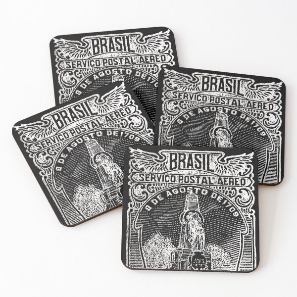 Item preview, Brazilian Postal Service Print designed and sold by Go-Postal.