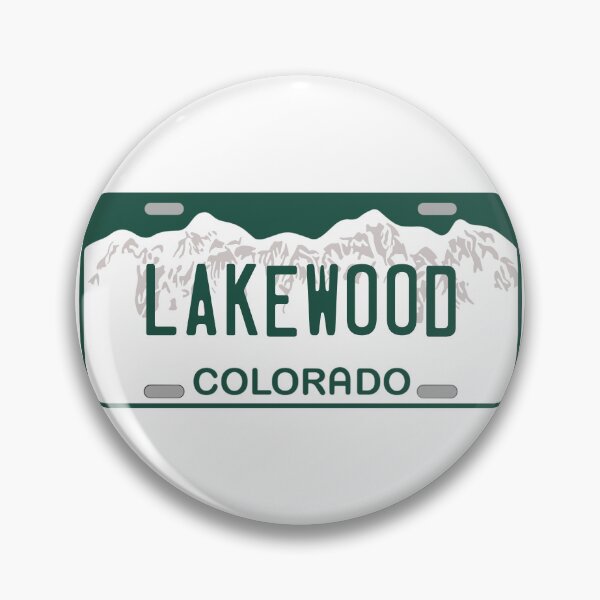 Item preview, Lakewood Colorado License Plate designed and sold by Decal Mania.