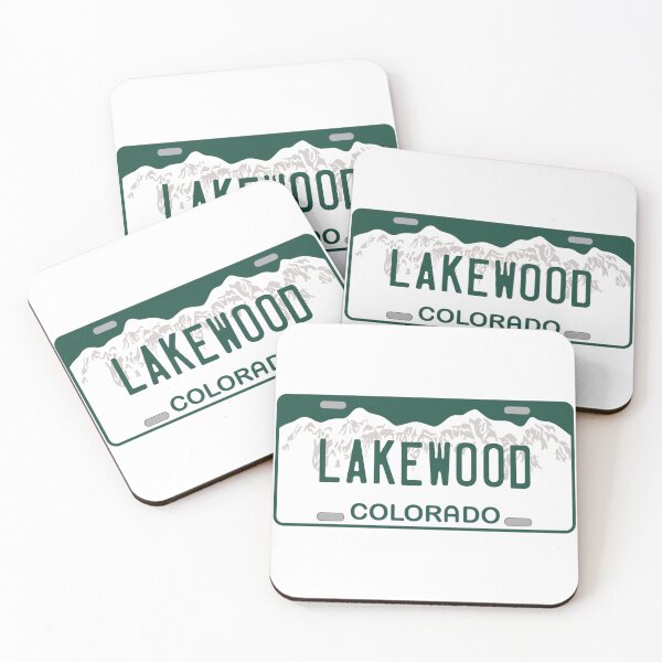 Item preview, Lakewood Colorado License Plate designed and sold by Decal Mania.