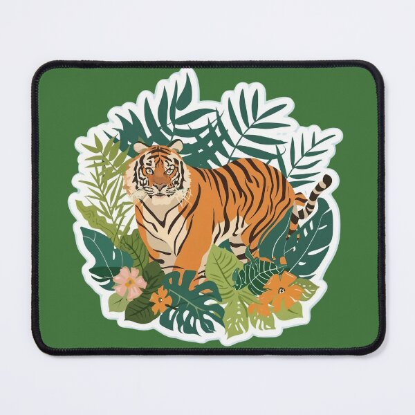 Item preview, Tiger In The Jungle designed and sold by MyTshirtArt.