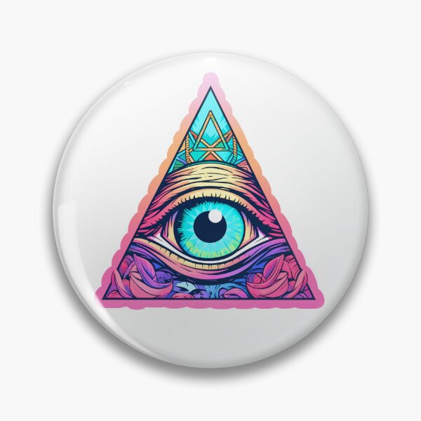 Artikelvorschau, Illuminati-Aufkleber entworfen und verkauft von SmashTeen.