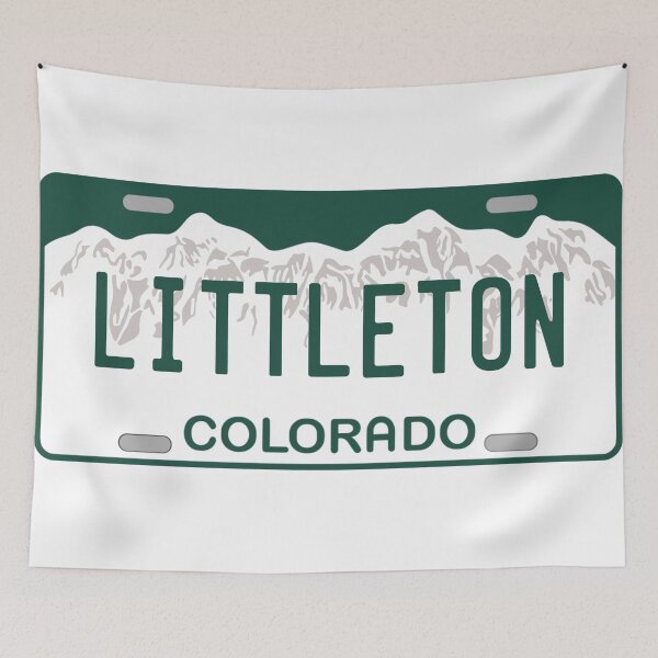 Item preview, Littleton Colorado License Plate designed and sold by Decal Mania.