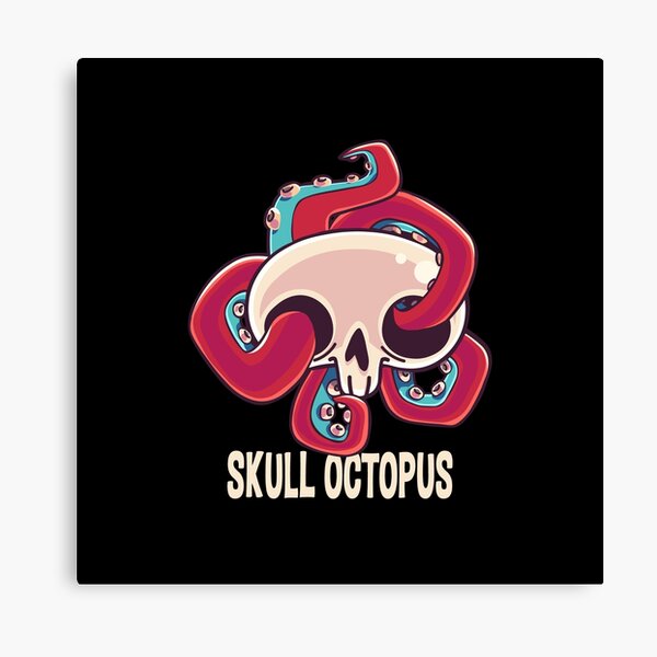 Item preview, skull with octopus designed and sold by Artwork28.