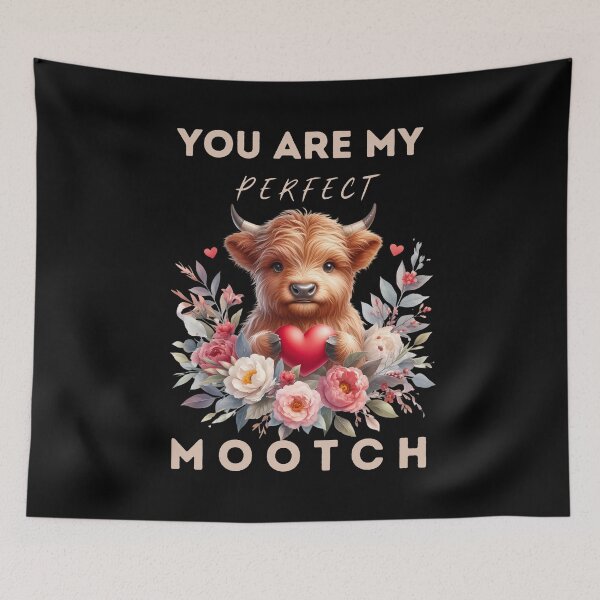 Item preview, Valentine highland cow designed and sold by MilkyForest.