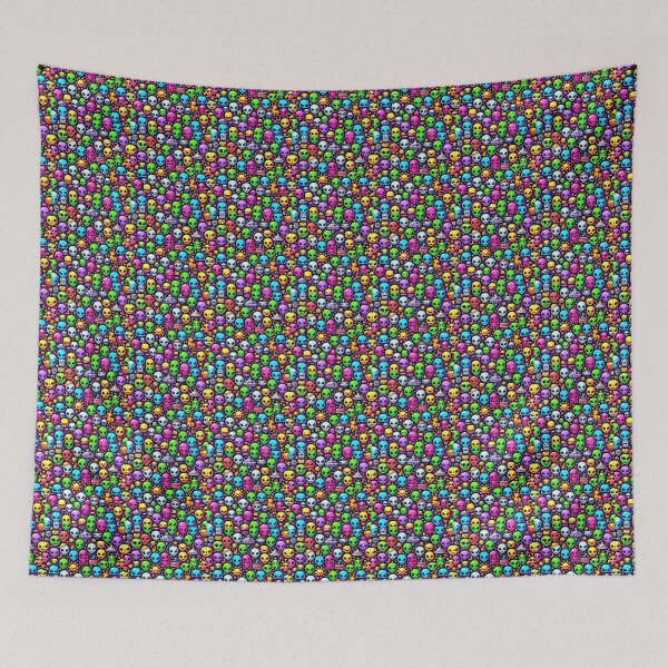 Item preview, aliens emoji pattern designed and sold by Mook-97.