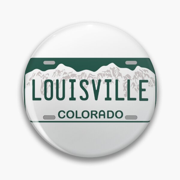 Item preview, Louisville Colorado License Plate designed and sold by zsonn.
