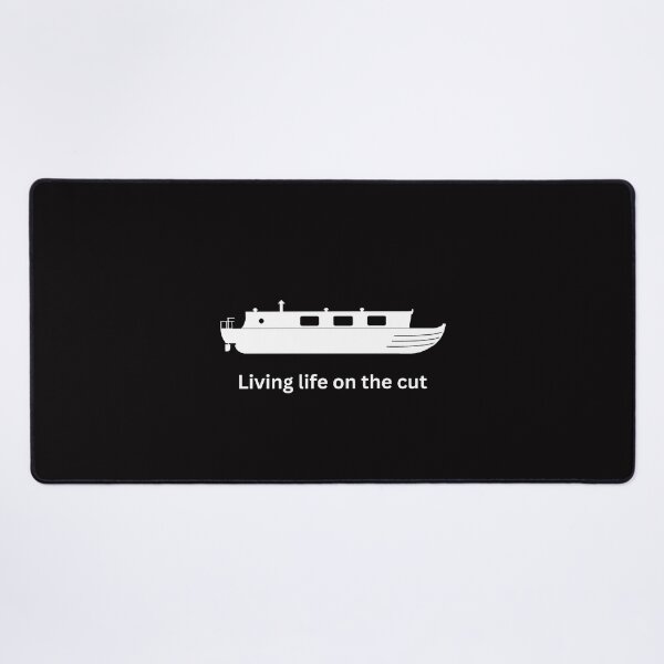 Item preview, Living life on the cut (wht) designed and sold by canal-arts.