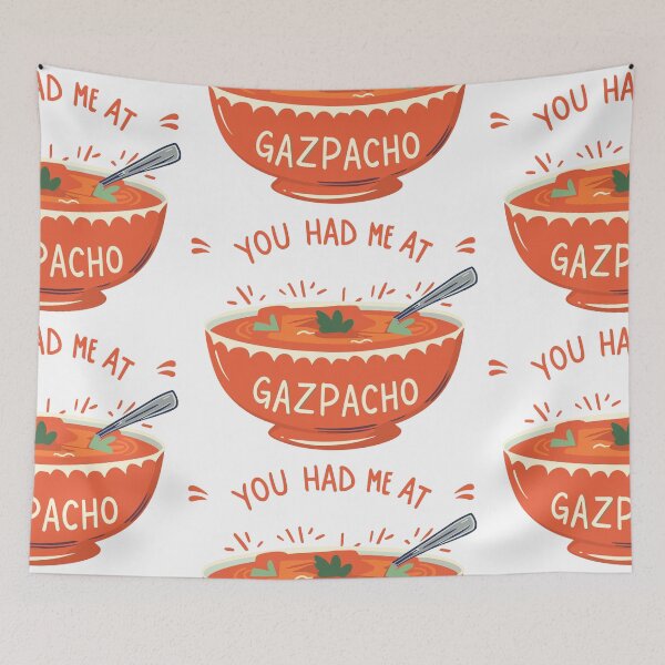 Item preview, Soup Red Style: you had me at gazpacho designed and sold by EmeraldeaArt.