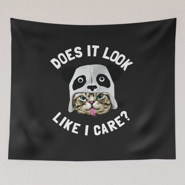 Item preview, DOES IT LOOK LIKE I CARE designed and sold by TODD GOLDMAN.