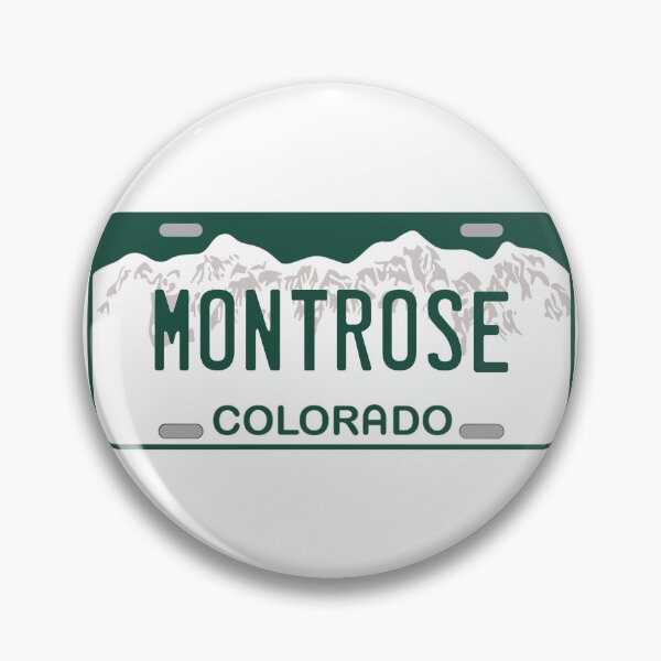Item preview, Montrose Colorado License Plate designed and sold by Decal Mania.