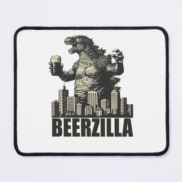 Item preview, BeerZilla - godzilla with beer designed and sold by kyshaspace.
