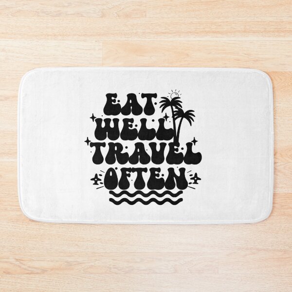 Item preview, eat well travel often, Passionate about travel and trip designed and sold by Ouzgane.