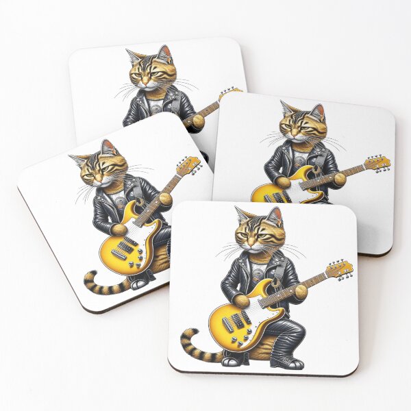Artikelvorschau, Rockin' Cat rockt! entworfen und verkauft von joystreethouse.