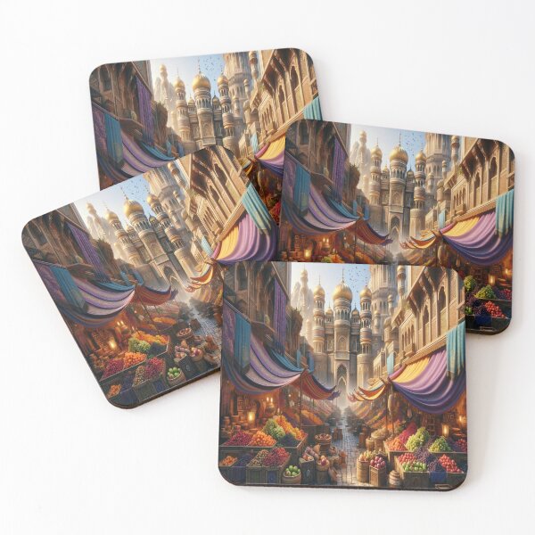 Item preview, Splendors of an Enchanted Souk: Journey to the Heart of a Legendary City designed and sold by UrbainEcho.