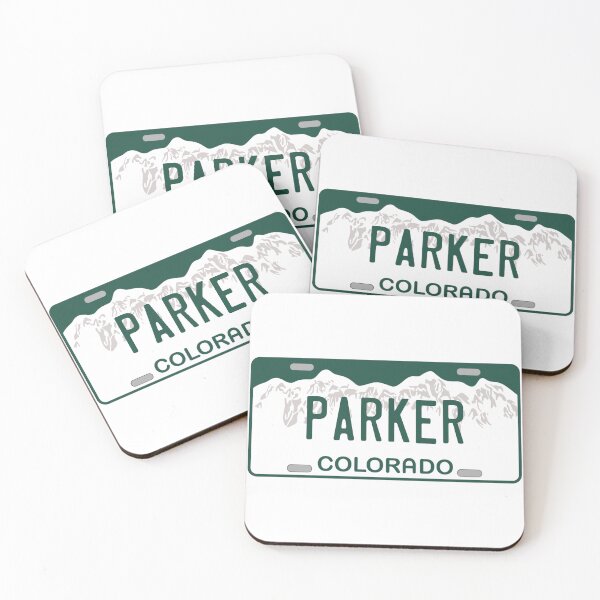 Item preview, Parker Colorado License Plate designed and sold by Decal Mania.