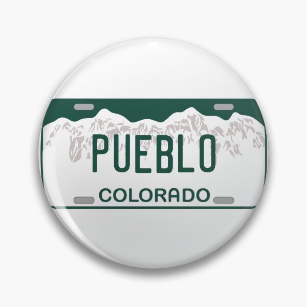 Item preview, Pueblo Colorado License Plate designed and sold by Decal Mania.