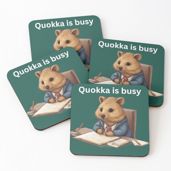 Item preview, Quokka Little kangaroo is busy designed and sold by KarakitAI.