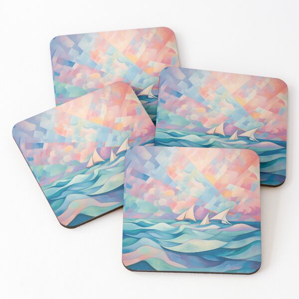 Item preview, Geometric Waves and Sails designed and sold by RxU3.
