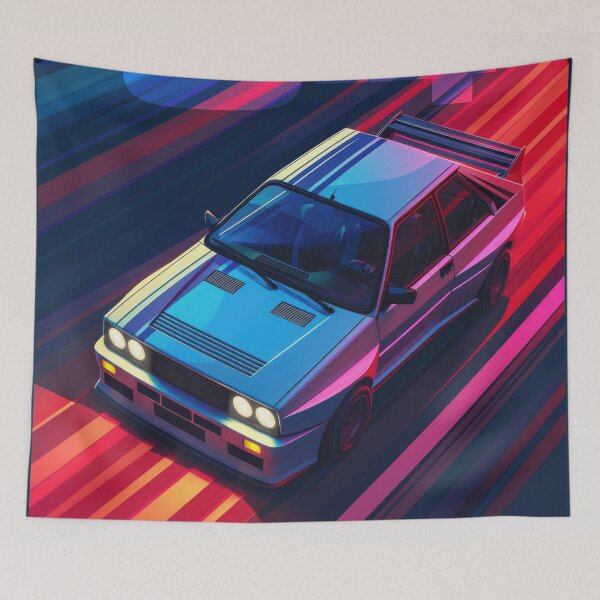 Item preview, Lancia Delta S4 Racing Poster essential designed and sold by blackdogshop.