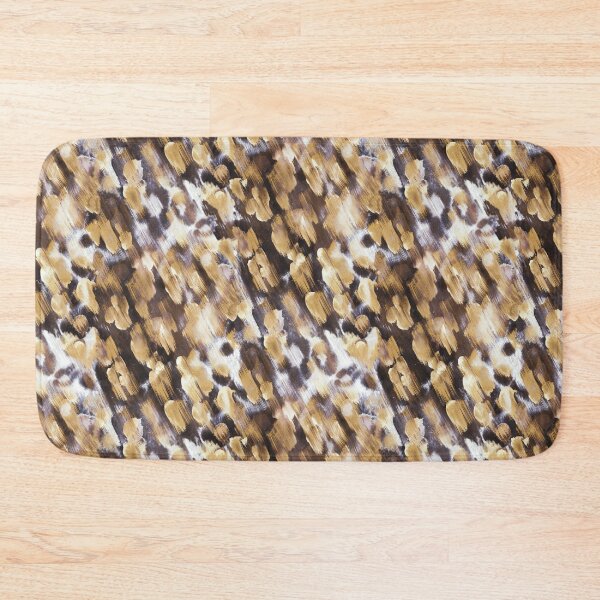 Item preview, Leopard fur pastel ink handmade beige designed and sold by Alessandro Remo Mazzoni Remotextiles.