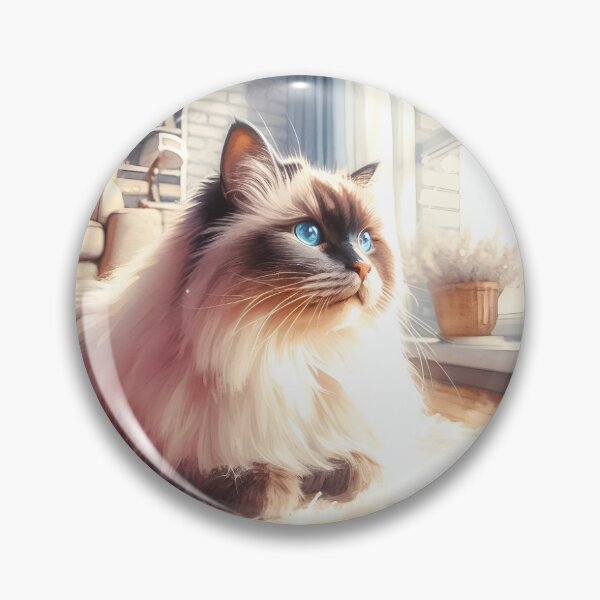 Item preview, Cat Birman designed and sold by RubisLeaf.
