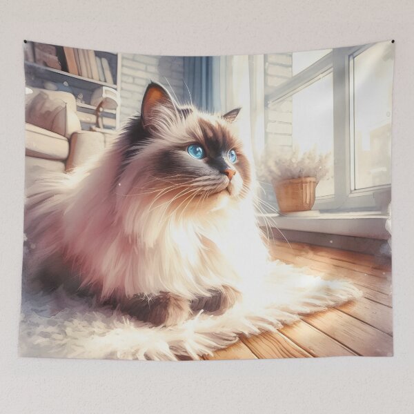 Item preview, Cat Birman designed and sold by RubisLeaf.