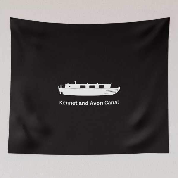 Item preview, Kennet and Avon Canal (wht) designed and sold by canal-arts.