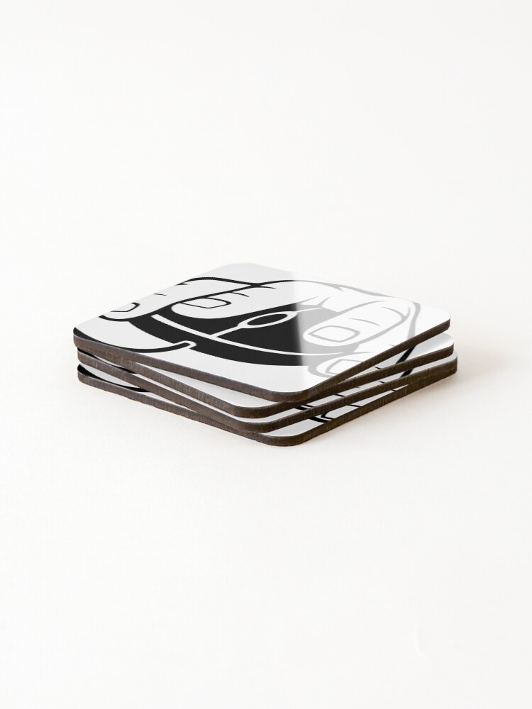 Thumbnail 4 of 5, Coasters (Set of 4), Computer Mouse designed and sold by ZefirDesign.