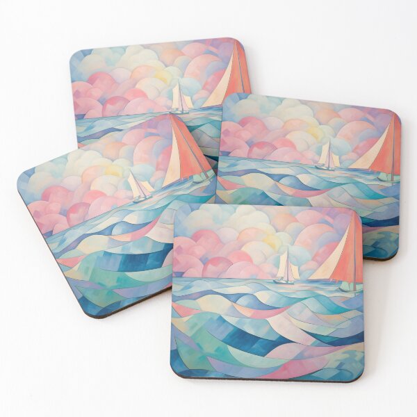 Item preview, Geometric Waves and Sails designed and sold by RxU3.
