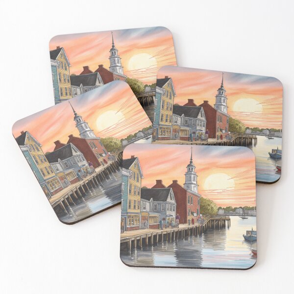 Item preview, New England Small Town designed and sold by EmblemThreads.