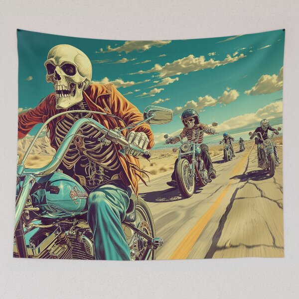 Item preview, Skeleton Riders on the Storm designed and sold by paulosully.