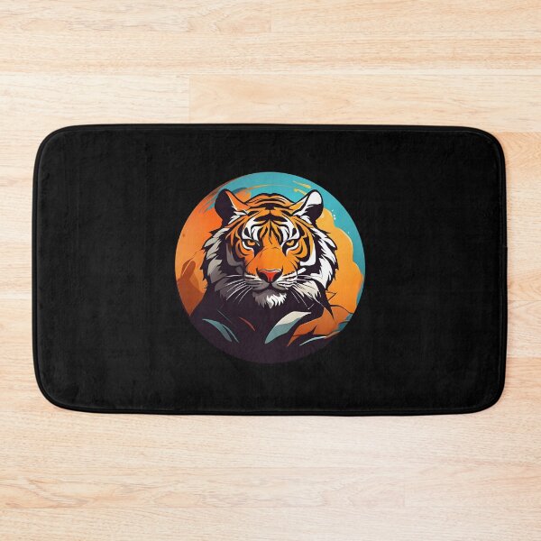 Item preview, Wild Majesty: Tiger's Regal Stride designed and sold by WAUZ.