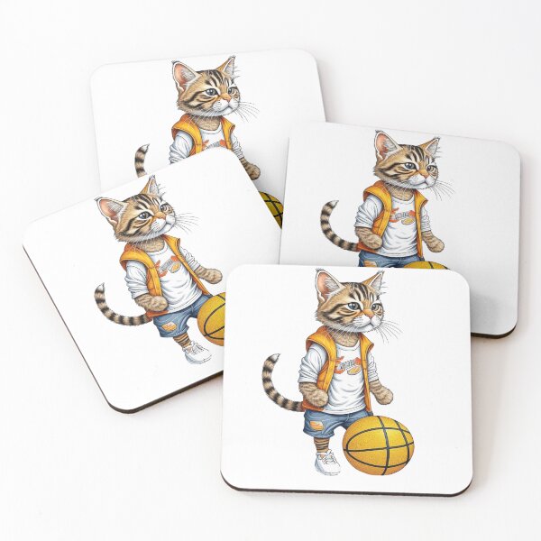 Item preview, Basketball Cat! designed and sold by joystreethouse.