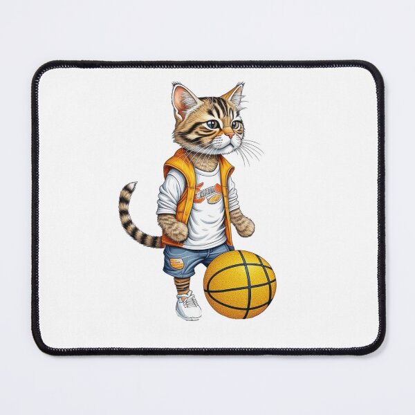 Item preview, Basketball Cat! designed and sold by joystreethouse.