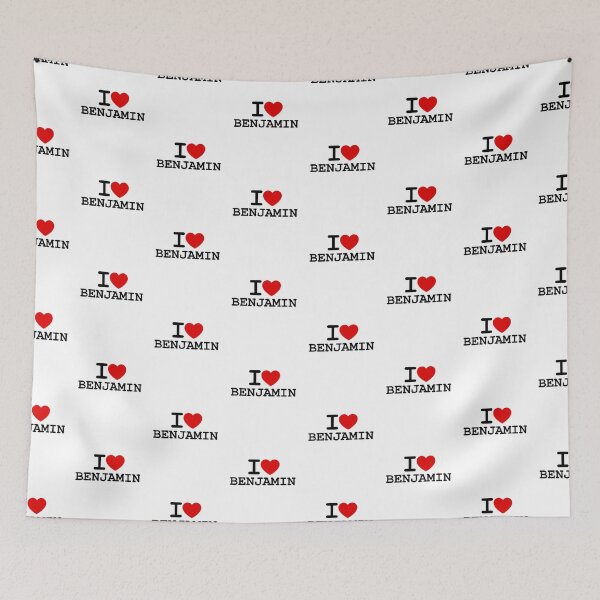 Item preview, I love Benjamin | Personalized Gift for Him designed and sold by hottest-tees.