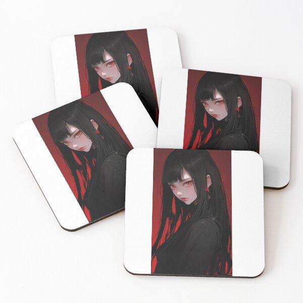 Item preview, Dark Anime Girl designed and sold by mandalahaze.