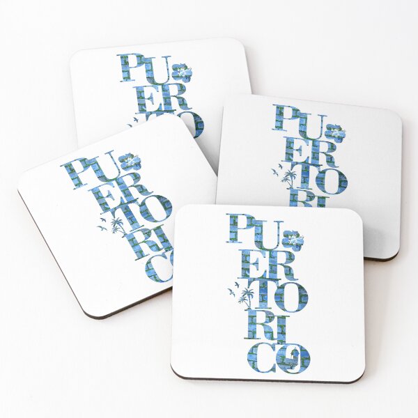 Item preview, Puerto Rico San Juan Cobblestones El Morro Hibiscus Flower & Palm Trees Photography designed and sold by byDarling.
