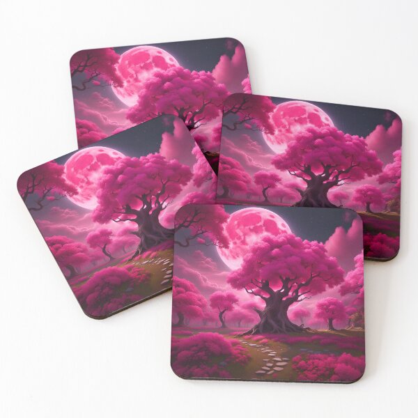 Item preview, Pink Fantasy Landscape designed and sold by wordsfrommoon.