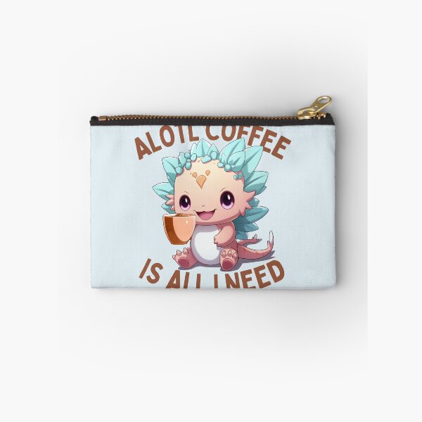 Item preview, Alotl Coffee Is All I Need - Cute Funny Kawaii Coffee Axolotl designed and sold by JayCally.