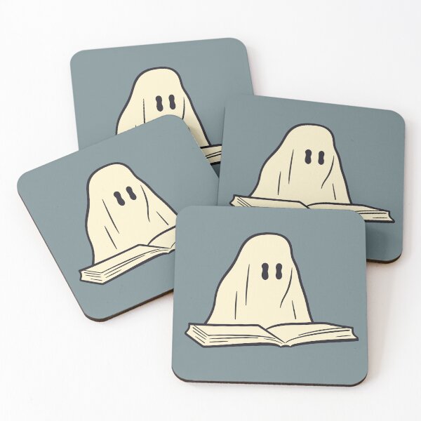 Item preview, Cute Sheet Ghost Reading designed and sold by ArtemMKV.