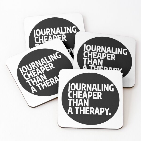 Item preview, Journaling Cheaper Than a Therapy  designed and sold by stevenbrian698.
