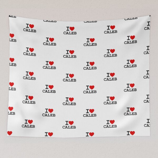 Item preview, I love Caleb | Personalized Gift for Him designed and sold by hottest-tees.