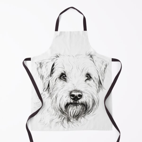 Item preview, Glen of Imaal Terrier, dog portrait dog head designed and sold by WallyPink.