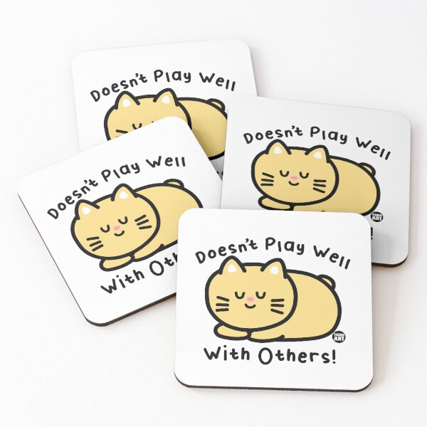 Item preview, DOESNT PLAY WELL CAT designed and sold by TODD GOLDMAN.