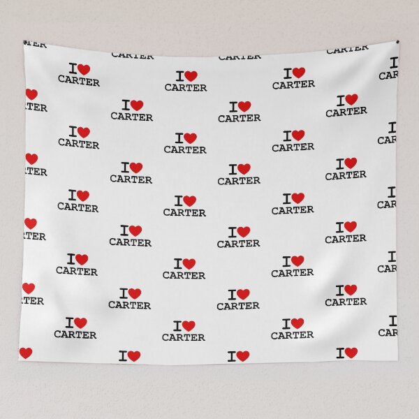 Item preview, I Love Carter | Personalized Gift for Him designed and sold by hottest-tees.