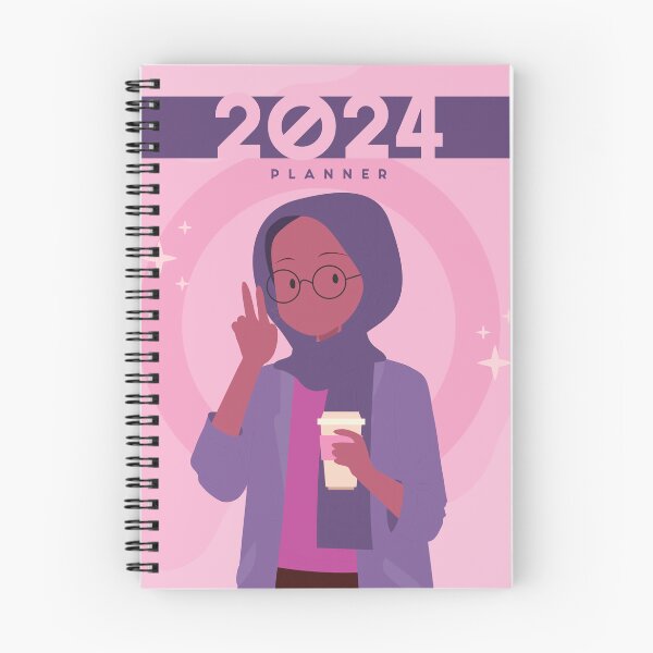 Item preview,  2024 Hijabi Planner designed and sold by TheDesignMisha.