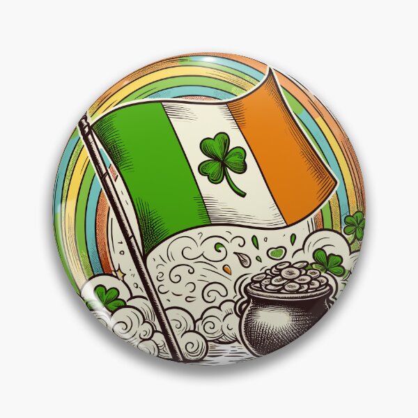 Item preview, Pot of Gold at End of Rainbow Irish designed and sold by Top-Bot.