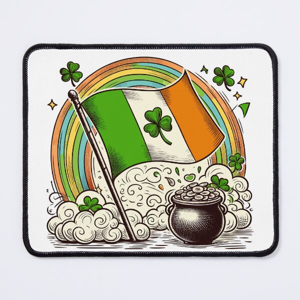 Item preview, Pot of Gold at End of Rainbow Irish designed and sold by Top-Bot.